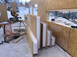 passive wooden net zero energy cottage se sip building system