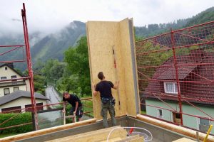 SE SIP panel extensions and superstructure net zero energy building system