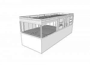 superstructure and extension sip panel