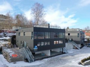 building of SE SIP house Skien Norway