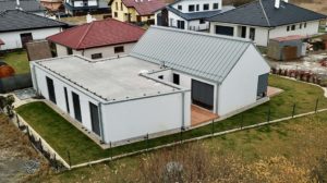 modern net zero energy SE SIP system house Spisska Teplica Slovakia